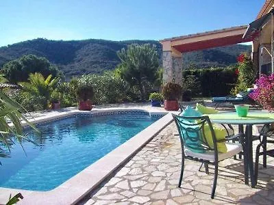 Tranquila Large Luxury 3 Bedroomed 2 Bathrooms Private With Pool And Sea Views In Sant Antoni De *