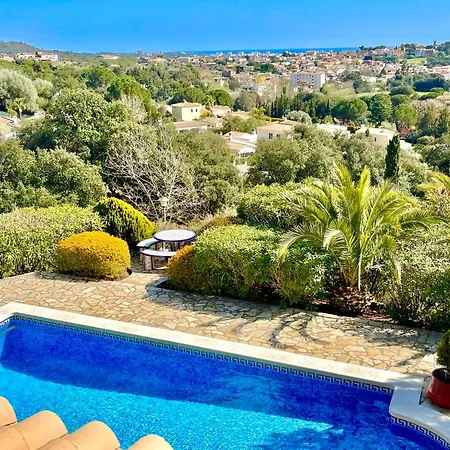 Tranquila Large Luxury 3 Bedroomed 2 Bathrooms Private With Pool And Sea Views In Sant Antoni De Villa *