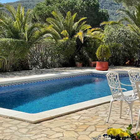 Tranquila Large Luxury 3 Bedroomed 2 Bathrooms Private With Pool And Sea Views In Sant Antoni De Villa Calonge (Catalonia)