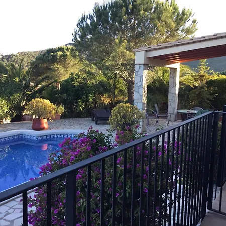 Tranquila Large Luxury 3 Bedroomed 2 Bathrooms Private With Pool And Sea Views In Sant Antoni De Villa *