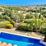 Tranquila Large Luxury 3 Bedroomed 2 Bathrooms Private With Pool And Sea Views In Sant Antoni De 别墅 *