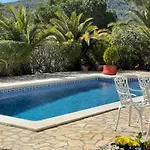Tranquila Large Luxury 3 Bedroomed 2 Bathrooms Private With Pool And Sea Views In Sant Antoni De 别墅 卡隆赫