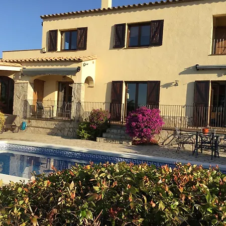Tranquila Large Luxury 3 Bedroomed 2 Bathrooms Private With Pool And Sea Views In Sant Antoni De 别墅